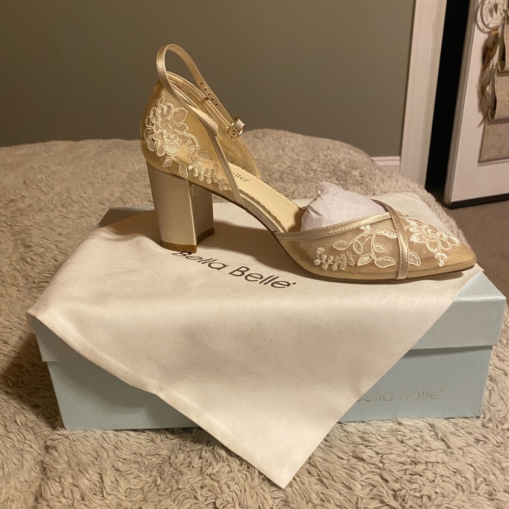 NEW Bella Belle wedding shoes - Chelsea 8.5